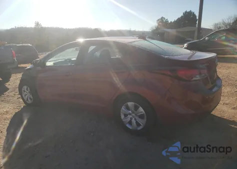 2016 Hyundai Elantra Se from USA, damaged, VIN 5NPDH4AE1GH718827